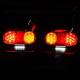 Lampa spate 160x76, dreapta-stanga, 4 functii, catadioptru, 12-24V, 18 LED-uri, JCB TT.12014