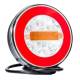 Lampa spate fi140, 3 functii, montare in serie, hamburger, LED neon, cu fire, FT-113Y Fristom