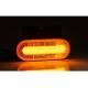 Lampa gabarit 124x51, LED, galbena, cu suport, 12-36V, FT-070-Z+K Fristom