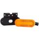 Lampa gabarit 124x51, LED, galbena, cu suport, 12-36V, FT-070-Z+K Fristom