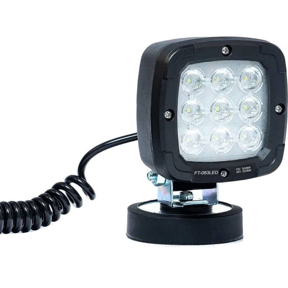 Proiector lucru 100x100, LED, 650lm, magnet, cablu 3m, FT-063 LED MAG M30 Fristom