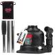 Cric hidraulic piston dublu 10T plat, DoubleLift 346.11 Heyner