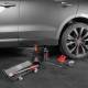 Cric hidraulic 12T, cu piston dublu, inaltime de ridicare 23cm - 49cm, DoubleLift Pro Crom 346.12 Heyner