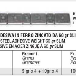 Contragreutati adezive 5+10 (5x4+10x4) 60gr/100 3090883N Italmatic