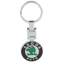 Breloc chei metal marci auto Skoda