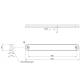 Lampa gabarit 225x28, LED, alba, autoadeziva, 12-36V, FT-195B Fristom