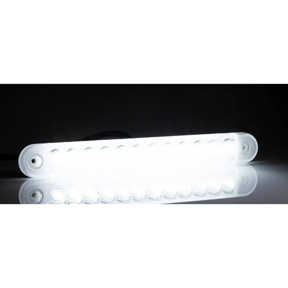Lampa gabarit 225x28, LED, alba, autoadeziva, 12-36V, FT-195B Fristom