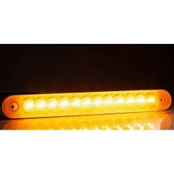 Lampa gabarit 225x28, LED, galbena, autoadeziva, 12-36V, FT-195Z Fristom