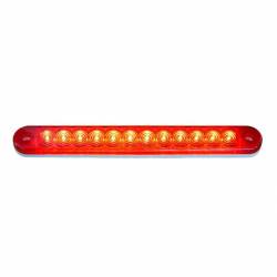 Lampa gabarit 225x28, LED, rosie, autoadeziva, 12-36V, FT-195C Fristom