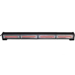 Proiector stroboscopic LED galben 12-24V 823-4COB HLUC