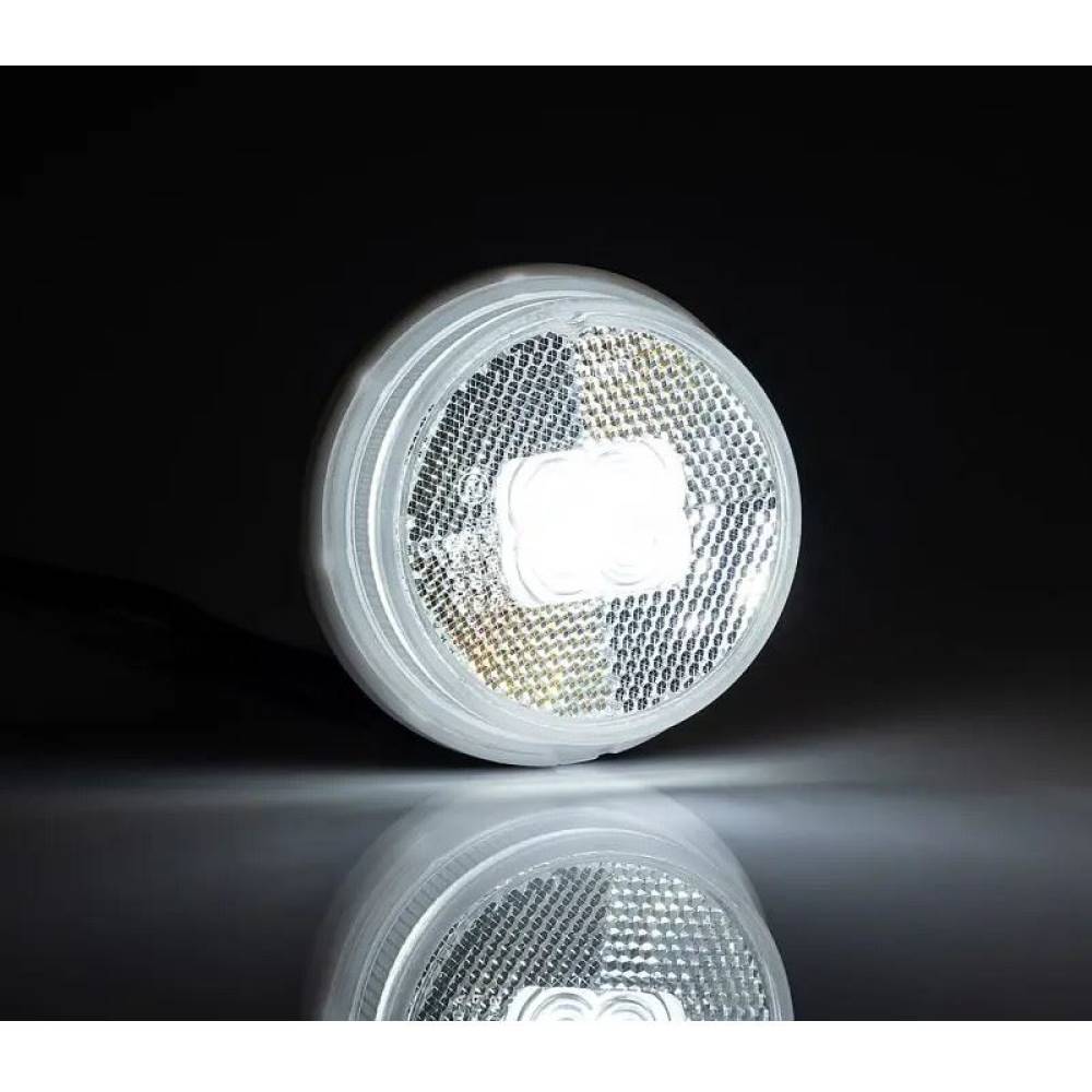 Lampa gabarit fi80, LED, alba, 12-30V, FT-060 B Fristom Lampa gabarit fi80, LED, alba, 12-30V, FT-060 B Fristom