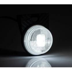 Lampa gabarit fi80, LED, alba, dreapta, 12-30V, FT-060 P B+K Fristom