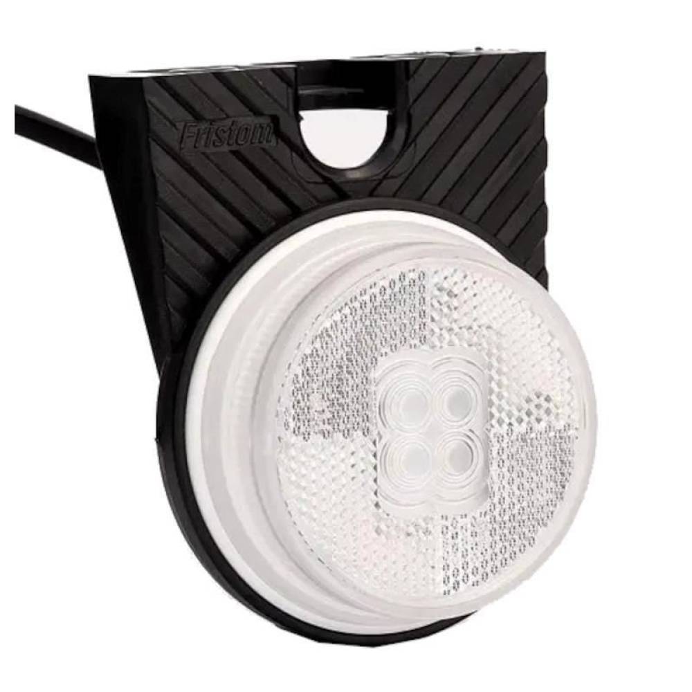 Lampa gabarit fi80, LED, alba, stanga, 12-30V, FT-060 L B+K Fristom Lampa gabarit fi80, LED, alba, stanga, 12-30V, FT-060 L B+K Fristom