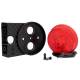Lampa gabarit fi80, LED, rosie, dreapta, 12-30V, FT-060 P C+K Fristom