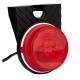Lampa gabarit fi80, LED, rosie, dreapta, 12-30V, FT-060 P C+K Fristom
