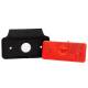 Lampa gabarit 110x45, LED, rosie, cu suport, 12-36V, MD-013 C+K Fristom 