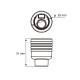 Mufa conector lampa fisa AMP 7 pini Ka E1333