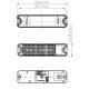 Lampa spate 191x49.5, 3 functii, LED, L1834 TruckLed Lampa spate 191x49.5, 3 functii, LED, L1834 TruckLed