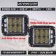 Set proiector lucru 97x83, LED, 9-30V, 2800lm, Cube L0061