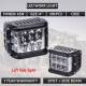 Set proiector lucru 97x83, LED, 9-30V, 2800lm, Cube L0061