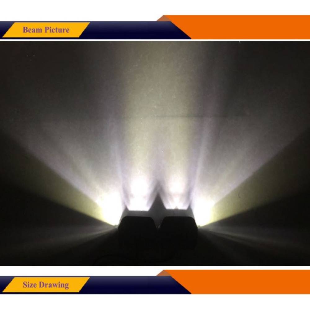 Set proiector lucru 97x83, LED, 9-30V, 2800lm, Cube L0061