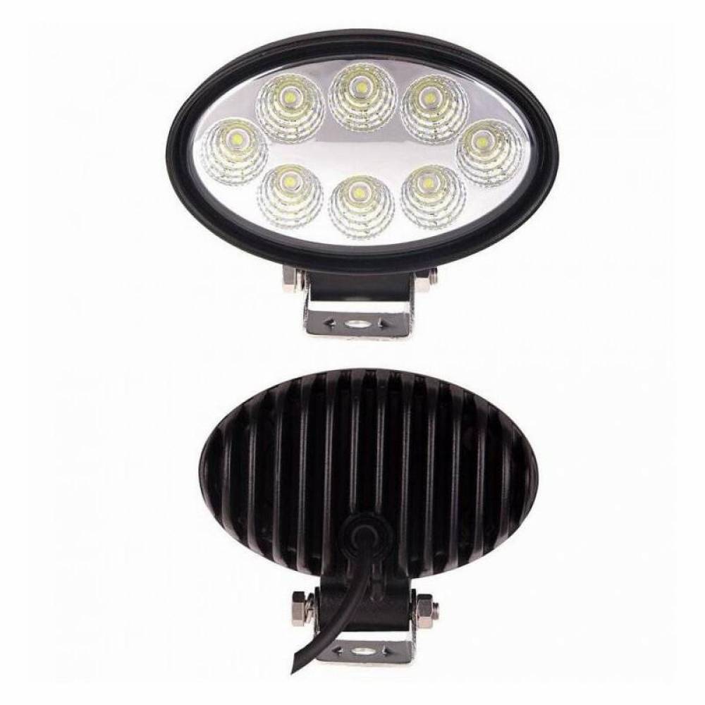 Proiector lucru 139x103, 8 LED-uri, 12-24V, 24W, 1900lm, flood, TT.13225