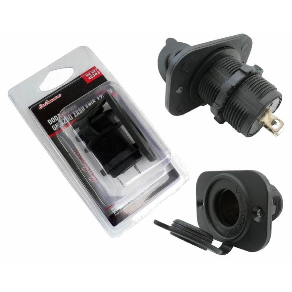 Priza alimentare auto cu capac 42303 CarCo