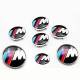 Set embleme metalice BMW Mpower///M