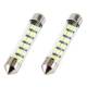 Set 2 becuri sofit 12V/C5W, 41mm, 18 LED-uri tip SMD 3014,  01092 Amio
