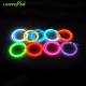 Fir neon cu LED-uri, 2m, 12V cu droser si stecher, galben