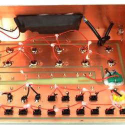 Tester becuri stand, 10 tipuri de dulii, alimentare 220v -> 12v