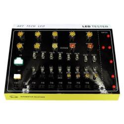 Tester becuri stand, 10 tipuri de dulii, alimentare 220v -> 12v
