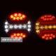 Lampa stop fi122, 3 functii, hamburger, LED, L1837 TruckLed