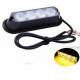 Proiector stroboscopic galben, 4 LED-uri, 12W, L2298-ALR
