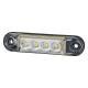 Lampa gabarit 78x22, LED, alba, slim 12-24V, LD2327 Horpol