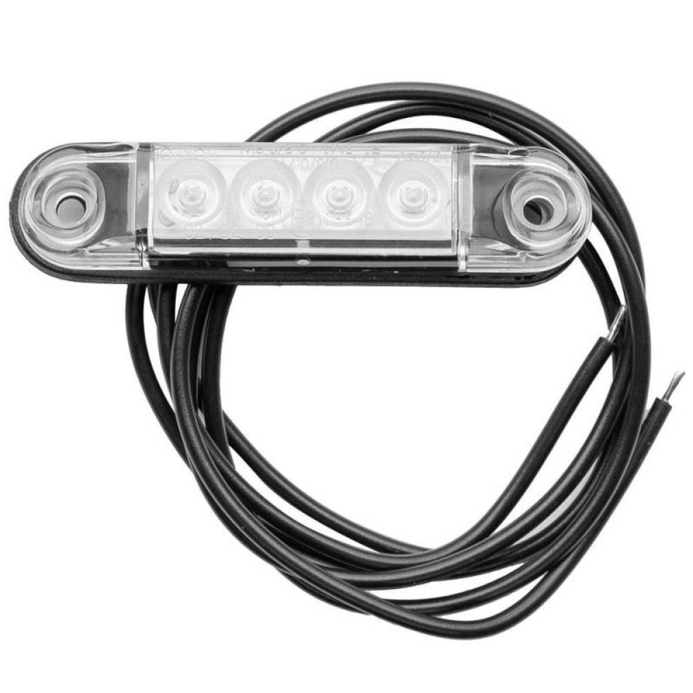 Lampa gabarit 78x22, LED, alba, slim 12-24V, LD2327 Horpol
