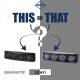 Lampa gabarit 78x22, LED, alba, slim 12-24V, LD2327 Horpol