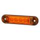 Lampa gabarit 78x22, LED, galbena, slim 12-24V, LD2328 Horpol