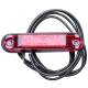 Lampa gabarit 78x22 LED, rosie, slim 12-24V, LD2329 Horpol