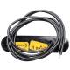 Lampa gabarit 78x22 LED, rosie, slim 12-24V, LD2329 Horpol