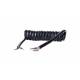 Cablu electric spiralat 7 fire 7x0.75mm2, 4m, (40->320cm) PS7/6x1.0+1.5/4m