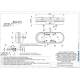 Lampa spate 205x80, 3 functii, LED, JCB, dreapta, LZD2005 Horpol