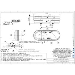Lampa spate 205x80, 3 functii, LED, JCB, stanga, LZD2006 Horpol Lampa spate 205x80, 3 functii, LED, JCB, stanga, LZD2006 Horpol