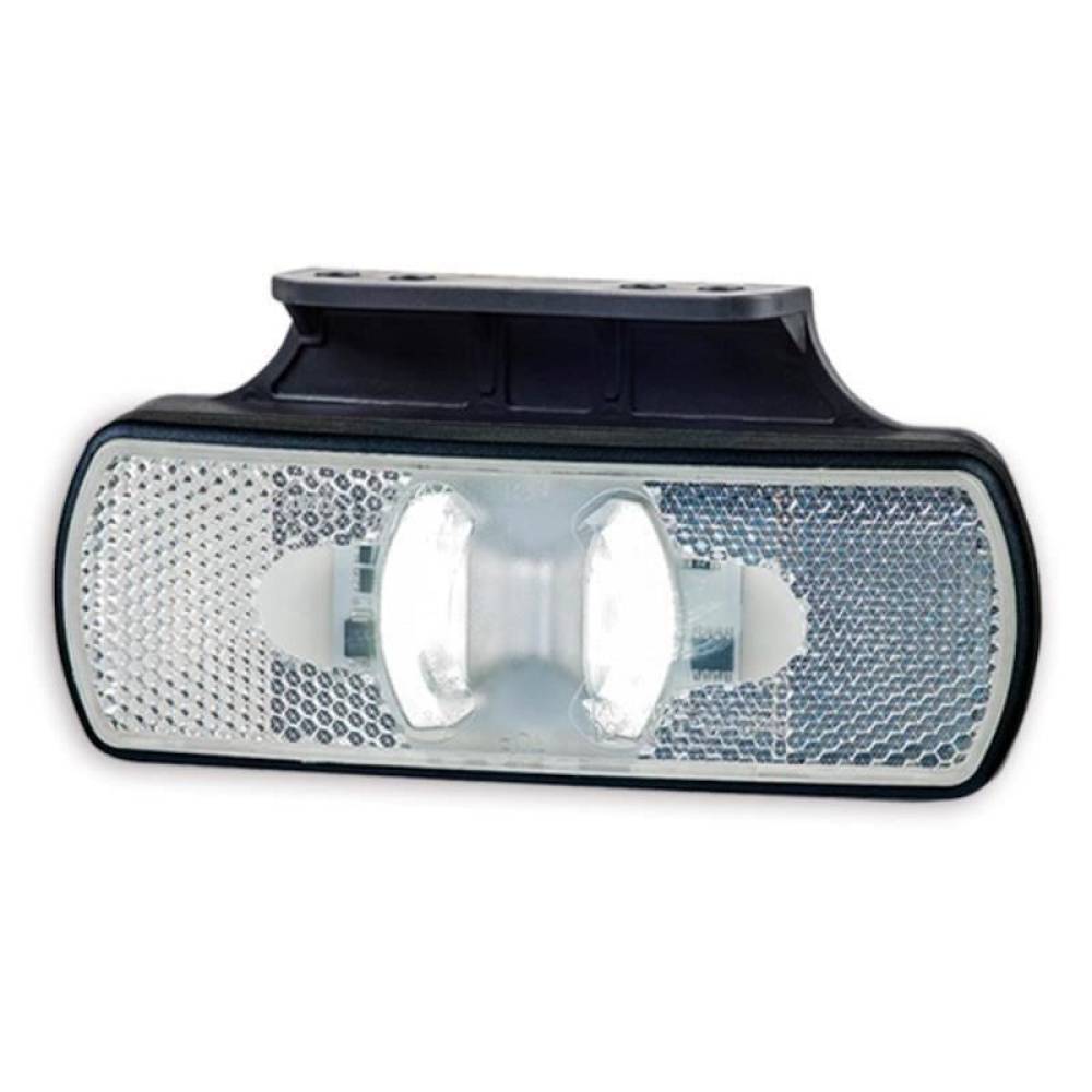 Lampa gabarit 122x44, LED, alba, cu suport, LD2219 Horpol Lampa gabarit 122x44, LED, alba, cu suport, LD2219 Horpol