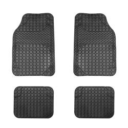 Covorașe auto universale ajustabile 68 x 44 cm / 44 x 34 cm PVC – negru,  Carguard –PAC001