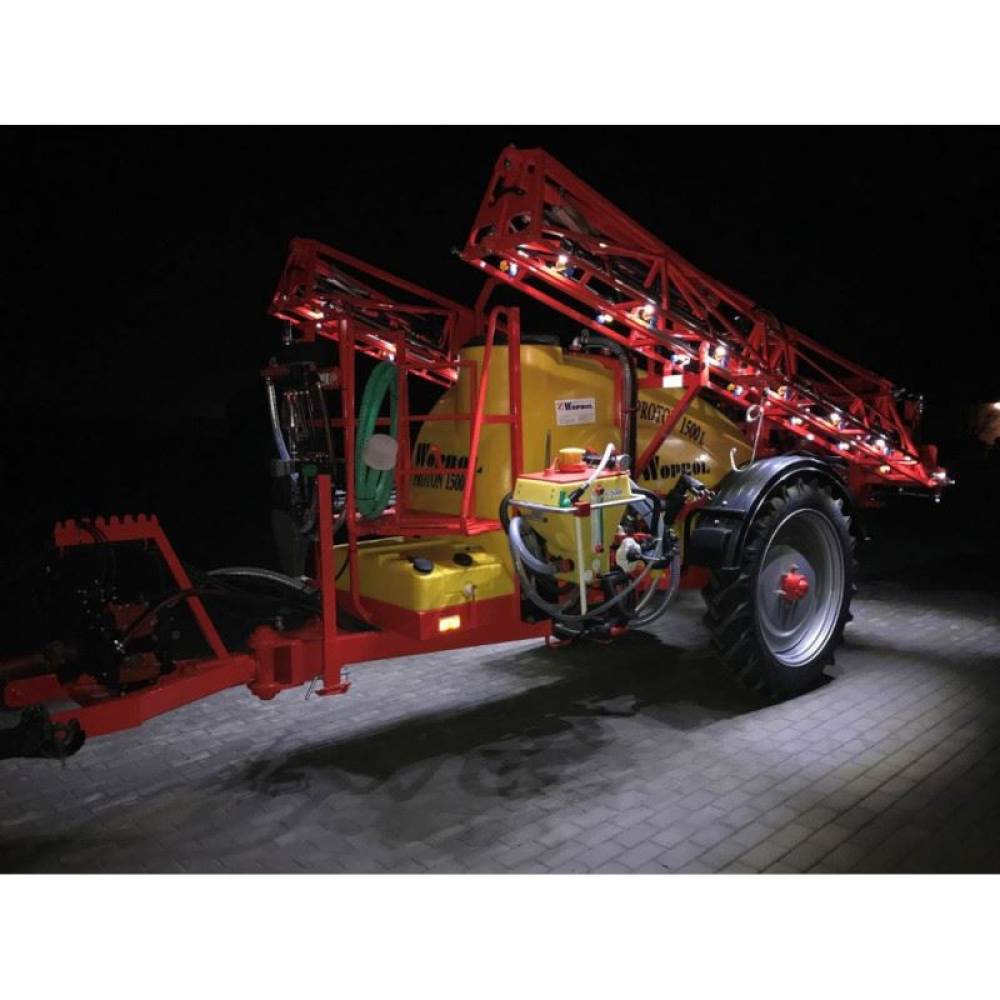 Lampa gabarit 46x15, LED, alba, cu mufa rapida QS150, FT-090B Fristom