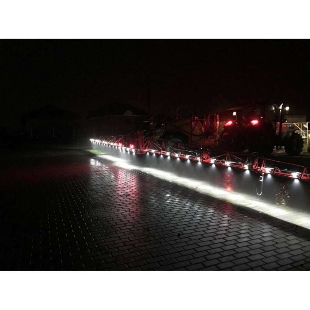 Lampa gabarit 46x15, LED, alba, cu mufa rapida QS150, FT-090B Fristom