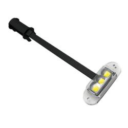 Lampa gabarit 46x15, LED, alba, cu mufa rapida QS150, FT-090B Fristom