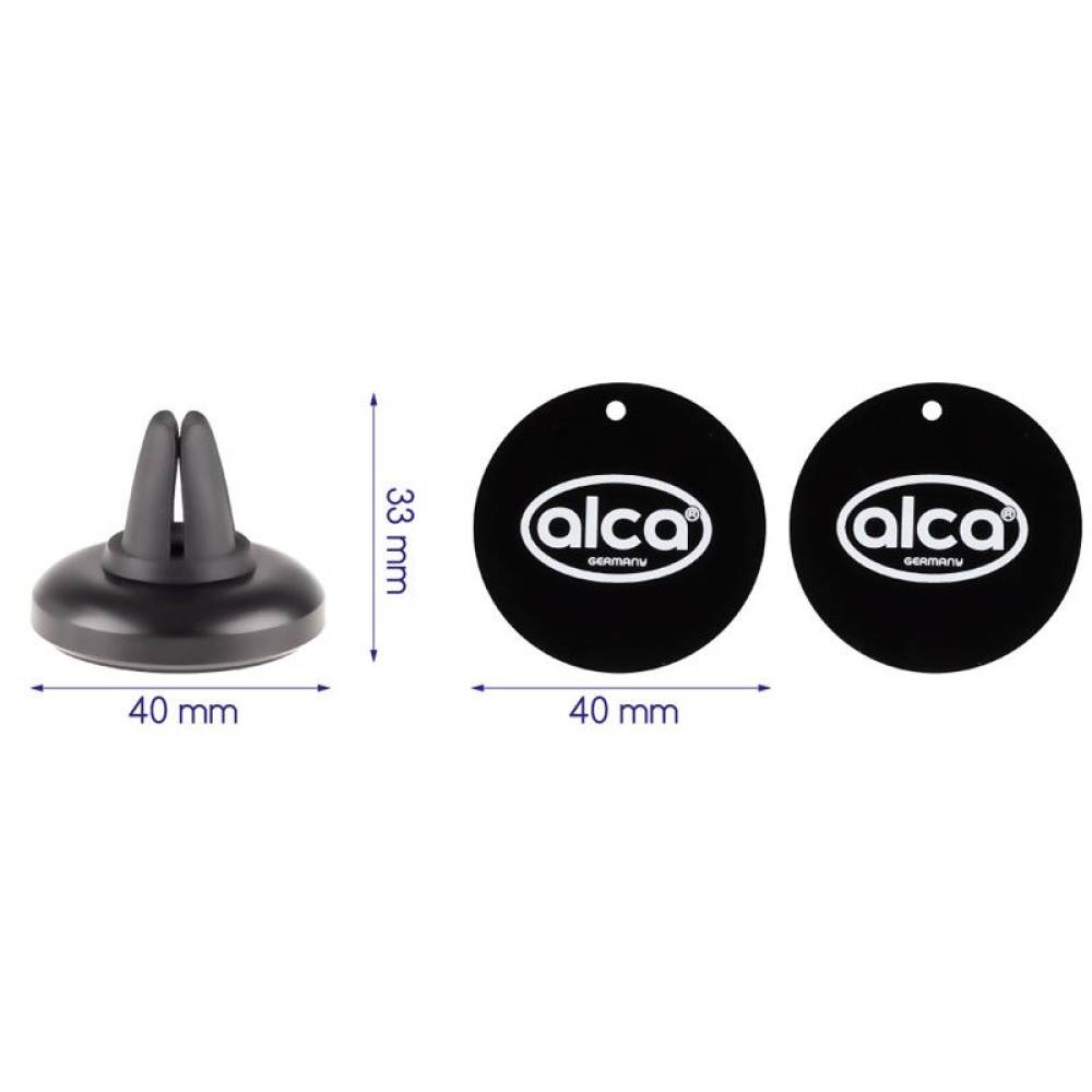 Suport telefon magnetic cu prindere in grila de ventilatie 528.11 Alca 