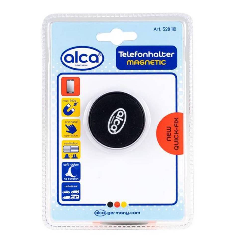 Suport telefon magnetic cu prindere in grila de ventilatie 528.11 Alca 